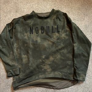 NOBULL Green Tie-Dye Sweatshirt